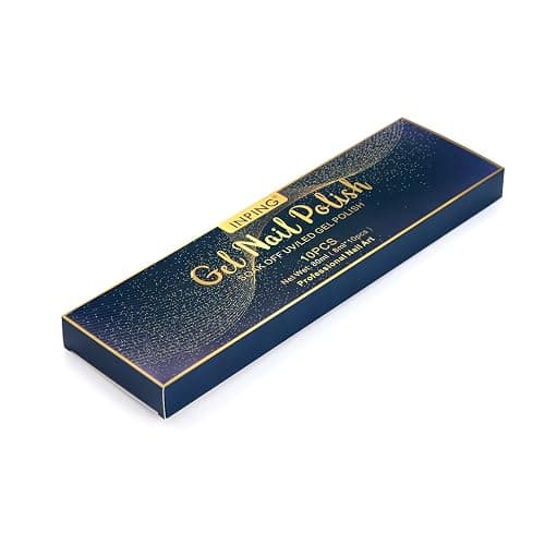 INPING Gel Nail Polish, 10 Colors Reflective Glitter Gel Polish Set, Navy Blue Black Gold Silver Purple Pink Sparkle Shiny Diamond Flash In Darknight UV Nail Varnish for Disco DJ Dazzling Nail Art thumbnail 14