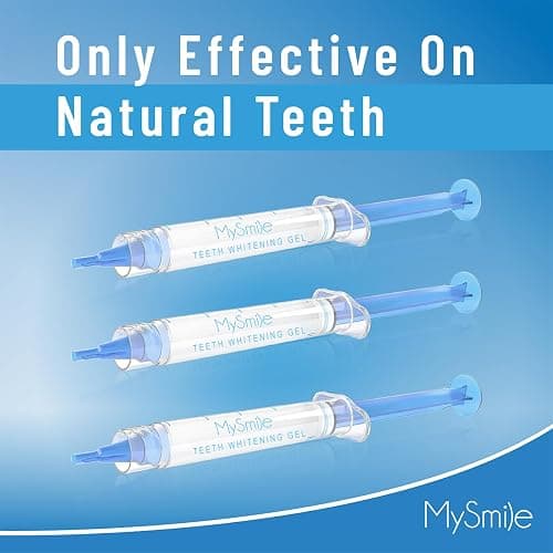 MySmile Teeth Whitening Kit with LED Light, 10 Min Non-Sensitive Fast Teeth Whitener with 3 Carbamide Peroxide Whitening Gel, Helps to Remove Stains from Coffee, Smoking, Wines, Soda, Food thumbnail 7
