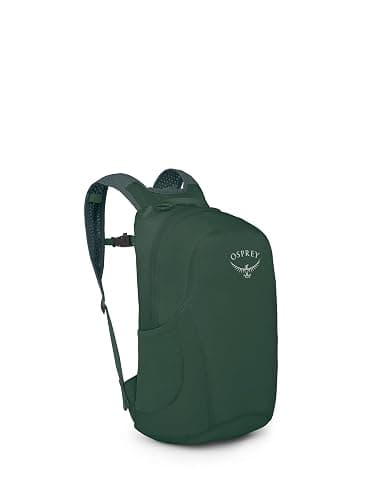 Osprey Ultralight Collapsible Stuff Pack - Lightweight, Packable Travel Backpack — Extra Bag For Travel and Every Day — 18 L Capacity Daypack to Expand Luggage, Tundra Green - Image 1