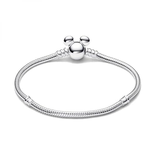 Mickey Mouse Clasp Moments Snake Chain Bracelet by Pandora thumbnail 2