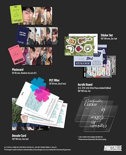 AND2BLE - 1st Mini Album Sequence 01: Curiosity (3 ver. SET) thumbnail 3