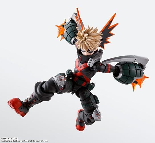 TAMASHII NATIONS - My Hero Academia - Katsuki Bakugou S.H.Figuarts Action Figure thumbnail 5