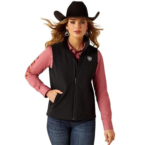 ARIAT Women's Ariat Logo Softshell Vest - Image 1