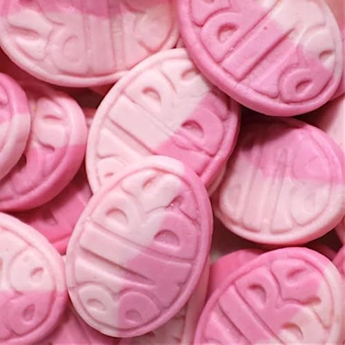 BUBS Sweet Strawberry Pomegranate Ovals – 1/2 Pound Soft Foam Godis, Premium Vagen Swedish Candy by Susa Candy thumbnail 3