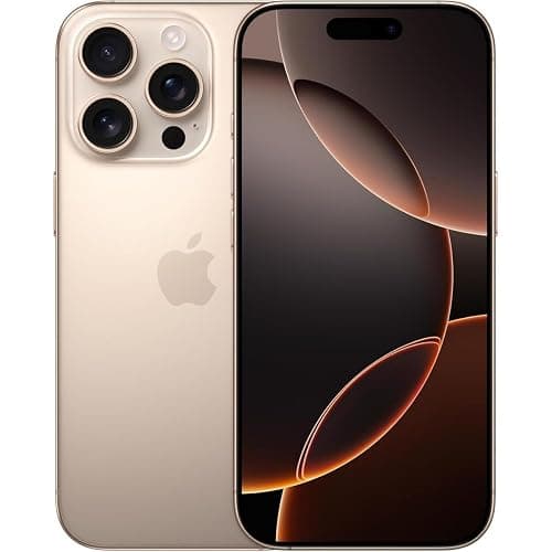 Apple iPhone 16 Pro Max, US Version, 256GB, Desert Titanium - Unlocked (Renewed) - Image 1