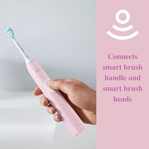 Philips Sonicare ProtectiveClean 4100 Electric Rechargeable Toothbrush, Plaque Control, Pastel Pink, Phi0304, 1.0 Count thumbnail 5