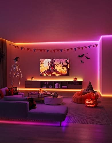 Govee 16.4ft RGBIC LED Strip Lights, LED Lights for Bedroom, APP Control | DIY Multiple Colors on One Line, Color Changing Lights for Home Decor, Bluetooth Strip Lights with APP Control thumbnail 2