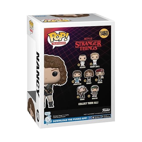Funko POP! TV: Stranger Things - Hunter Nancy Wheeler with Shotgun - Collectable Vinyl Figure - Gift Idea - Official Merchandise - for Kids & Adults - TV Fans - Model Figure for Collectors thumbnail 3