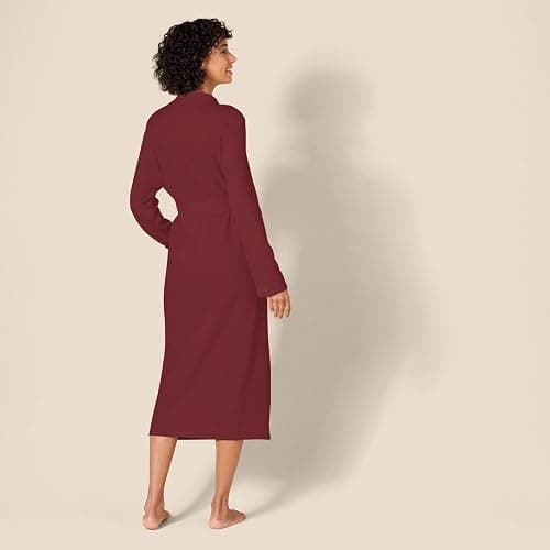 Amazon Essentials Women's Lightweight Waffle Full-Length Robe (Available in Plus Size) thumbnail 3