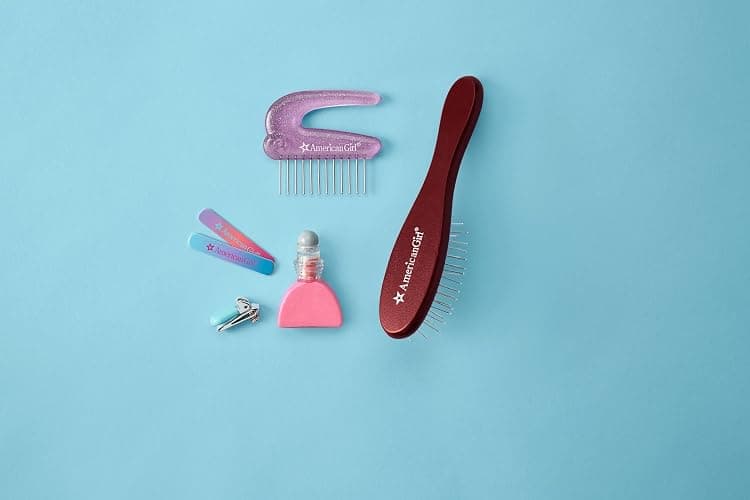 American Girl 18-inch Doll Accessories Doll Brush with Sturdy Wooden Handle and Wire Bristles, For Ages 8+ thumbnail 3
