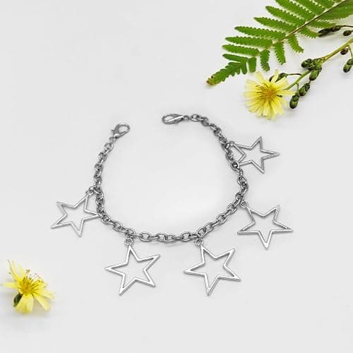 Gownsella 2 Stück Schuh Charms Kette – Punk Schuhschmuck für Sneaker & Boots, Schnürsenkel Anhänger mit Clip, DIY Zubehör thumbnail 5