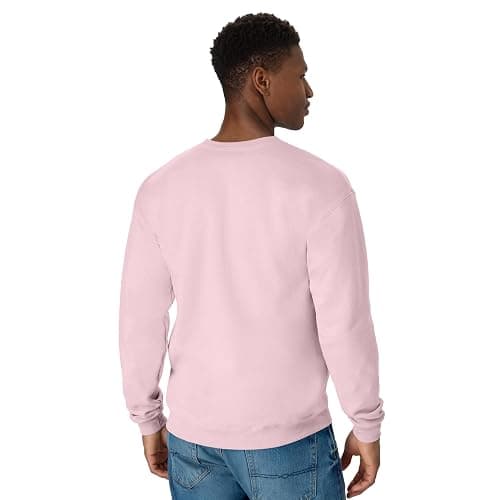 Hanes Men's Sweatshirt, EcoSmart Fleece Crewneck Sweatshirt, Big & Tall Available, 1 or 2-Pack thumbnail 2