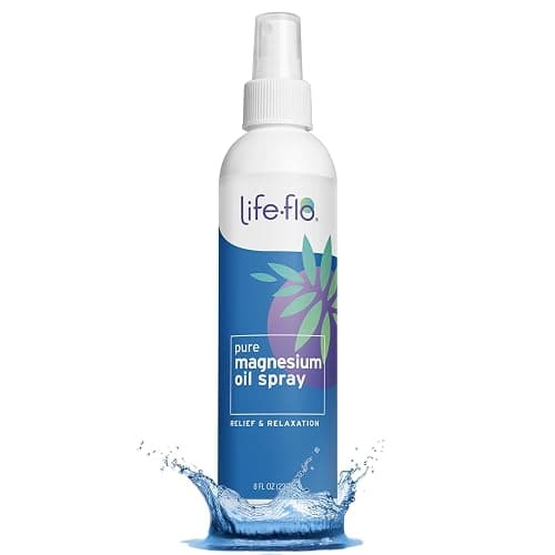 Life-Flo Pure Magnesium Oil for Feet and Body - 100% Pure Magnesium Spray from The Zechstein Seabed - Magnesium Oil Spray for Feet, Relaxes and Rejuvenates Muscles and Joints, 60-Day Guarantee, 8oz - Image 1