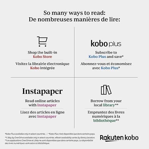 Kobo Clara Colour | Colour eReader | 6” Glare-Free Colour E Ink Kaleido 3 Display | Dark Mode Option | Waterproof | Audiobooks | 16GB of Storage (White) thumbnail 9