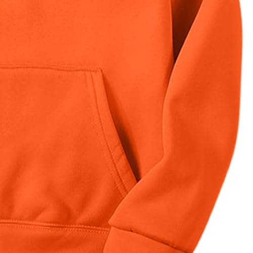 Hoodies for Men Womens Unisex Sweatshirts Hooded Pullover Casual Long Sleeve Tops Fall Outfits Fleece Regular Fit thumbnail 5