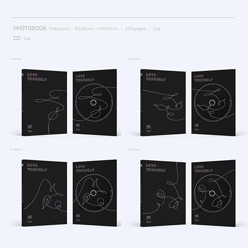 [LOVE YOURSELF 轉 'Tear'] (Random Ver.) Photobook + CD + Mini Book + Photocard + Standing Photo + Gift thumbnail 3