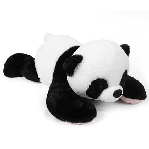 5 lbs, 27 inches Panda Weighted Stuffed Animals, Cuddly Weighted Panda Plush Pillow Giant Plush Ideal Gift for Adults & Kids thumbnail 5