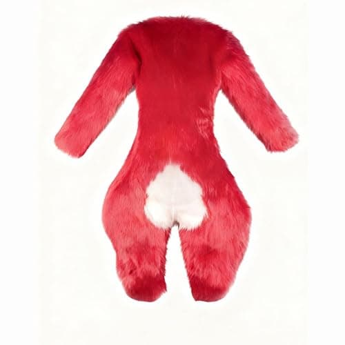 Furry Fursuit Full Body Mascot Costume Soft Plush Fabric for Furry Conventions Cosplay Halloween Festivals Theme Parties thumbnail 3