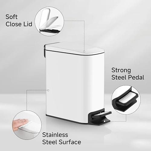 Bathroom Trash Can thumbnail 4