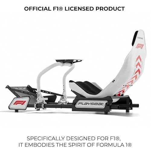 Playseat® Formula Instinct - F1® Edition Racing Simulator - Simracing, Authentic F1® Racing Position, Direct Drive, Open Cockpit Design thumbnail 9