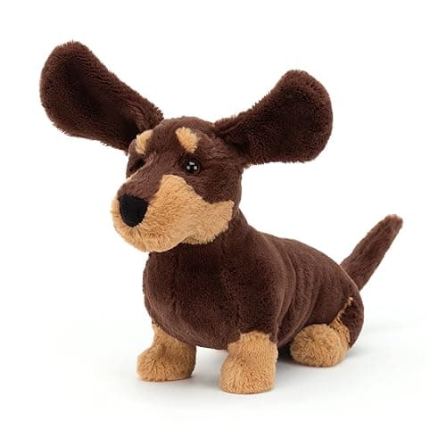 Jellycat Otto Sausage Dog Stuffed Animal, Medium 11.5 inches - Dogs and Puppies Plush Toy - Classic Children's Gift thumbnail 3