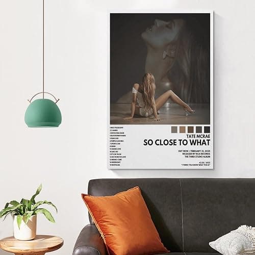 Tate McRae So Close To What Posters & Prints on Canvas Wall Art Poster for Room Decor Unframe:12x18inch(30x45cm) thumbnail 5