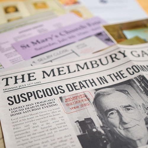 ThinkFun Cold Case: A Pinch of Murder – A Murder Mystery Game in a Box for Ages 14 and Up thumbnail 5
