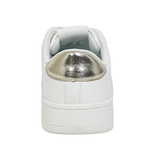 Niluber Star Sneakers for Women Low Top Comfortable Cushioned White Gold Sliver Leopard Platform Sneakers Lace Up Red Glitter Platform Party Shoes thumbnail 5
