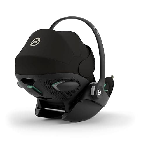 CYBEX Gold Seggiolino auto Cloud G i-Size Comfort, Incl. riduttore per neonati, Dalla nascita a circa 24 mesi, Per bambini da 40 cm a 87 cm, Max. 13 kg, Magic Black thumbnail 5
