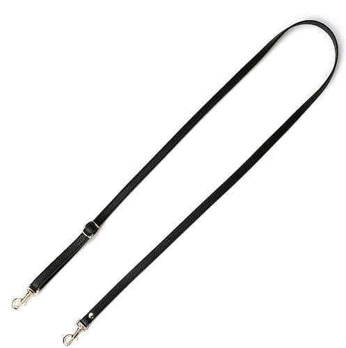 VanEnjoy Adjustable Genuine Leather Crossbody Straps Replacement - Width 1/2“, Length 25”-51” - Image 1