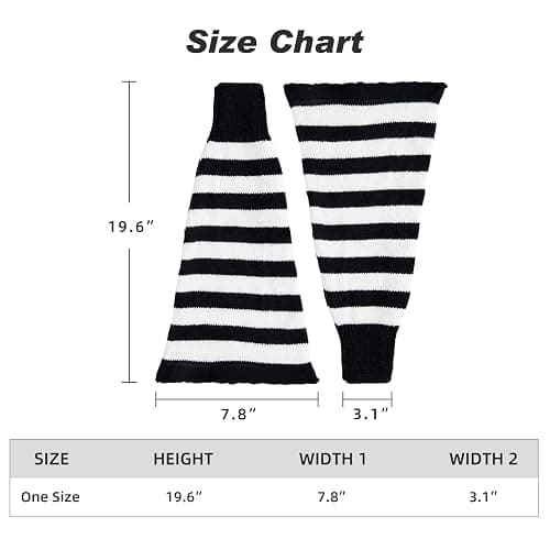 Century Star Leg Warmers for Women Girls Kawaii Y2K Leg Warmers Cutecore Gyaru Leg Warmer Goth Lolita Accessories thumbnail 5