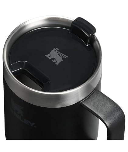 STANLEY The Everyday Suburban Mug | 16 oz | Drink Through Lid | Cup for Coffee, Tea and Drinks | Insulated Stainless Steel Coffee Mug | BPA-Free | Black 2.0 thumbnail 3