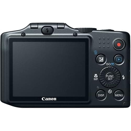 Canon PowerShot SX160 is 16.0 MP Digital Camera with 16x Wide-Angle Optical Image Stabilized Zoom with 3.0-Inch LCD (Black) (Renewed) thumbnail 2