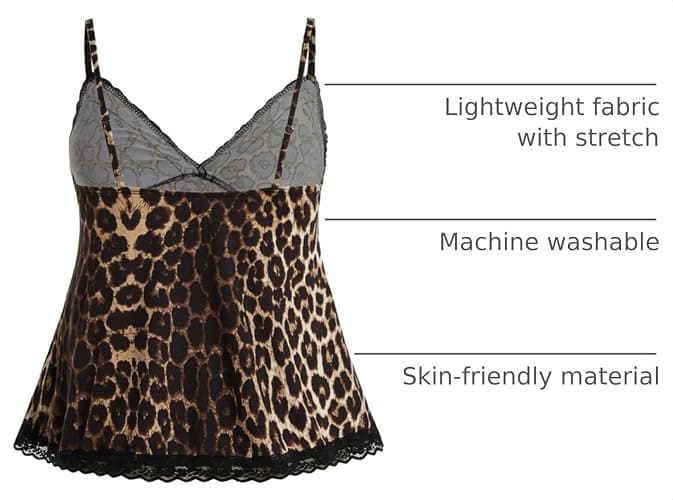 SOLY HUX Womens Y2K Lace Cami Striped Cute Babydoll Tops | Spaghetti Strap Camisole, Grunge Clothes, Going Out Tops, Gothic thumbnail 4