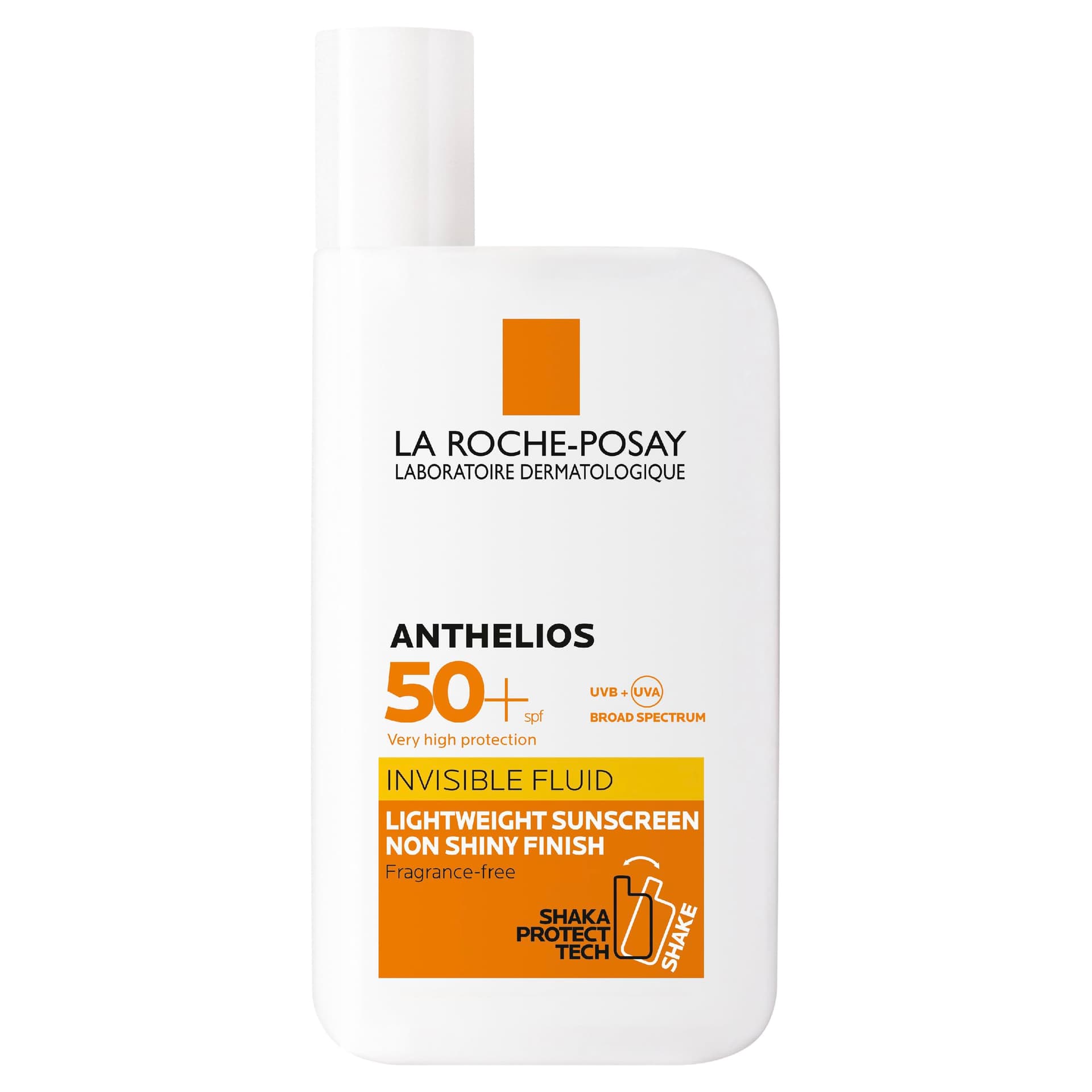 La Roche-Posay Sunscreen Lotion, Ultra-Light Fluid, Water Resistant, Invisible Fluid With SPF 50+, Non-Perfumed, Anthelios XL, 50ml - Image 1