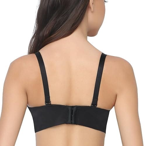 FallSweet Add Two Cups Bras Brassiere for Women Push Up Padded Unlined thumbnail 3