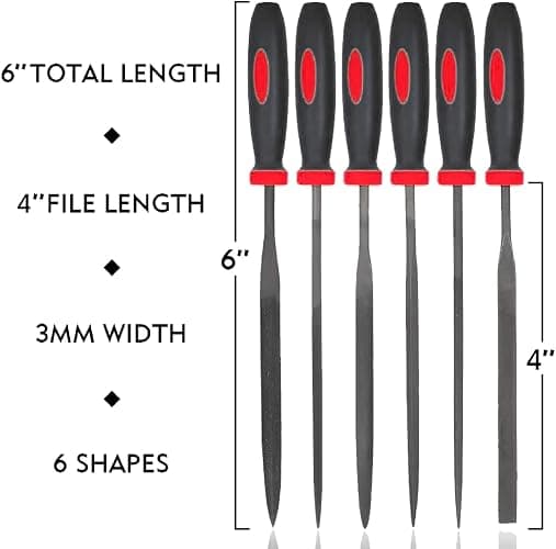 VASTOOLS Deburring Tool for 3D Printer,18pcs,10pc Multiuse Blades Removing Burr,6Pcs Needle File,Micro Wire Cutter for 3D Print, Plastic Models thumbnail 5