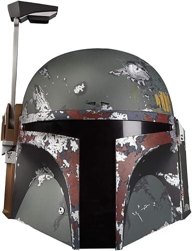 Star Wars The Black Series Boba Fett Premium Electronic Helmet, The Empire Strikes Back Full-Scale Roleplay Collectible thumbnail 2
