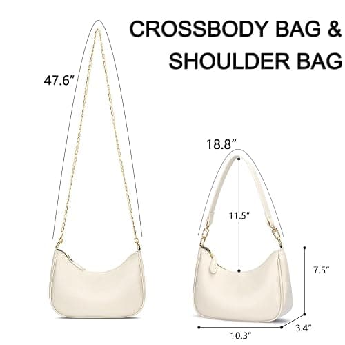 KKXIU Shoulder Bag for Women Cute Hobo Purses and Handbags Retro Clutch Underarm Purse | Cute, Retro, Cute, Retro thumbnail 6