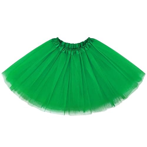qikqik Tutu for Women Adults 5 Layerd Tutu Skirts for Women Tulle Skirt Womens Halloween Tutus Fluffy Skirt 80s Adult Tutus thumbnail 3