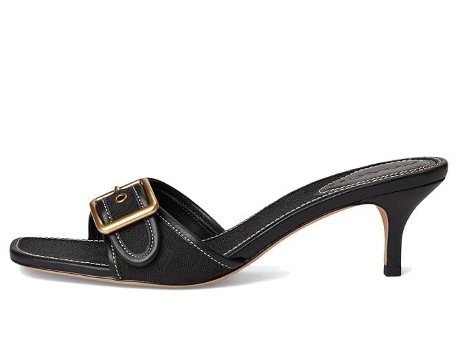 COACH Women's Margot Sandals in Signature Textile Jacquard thumbnail 4