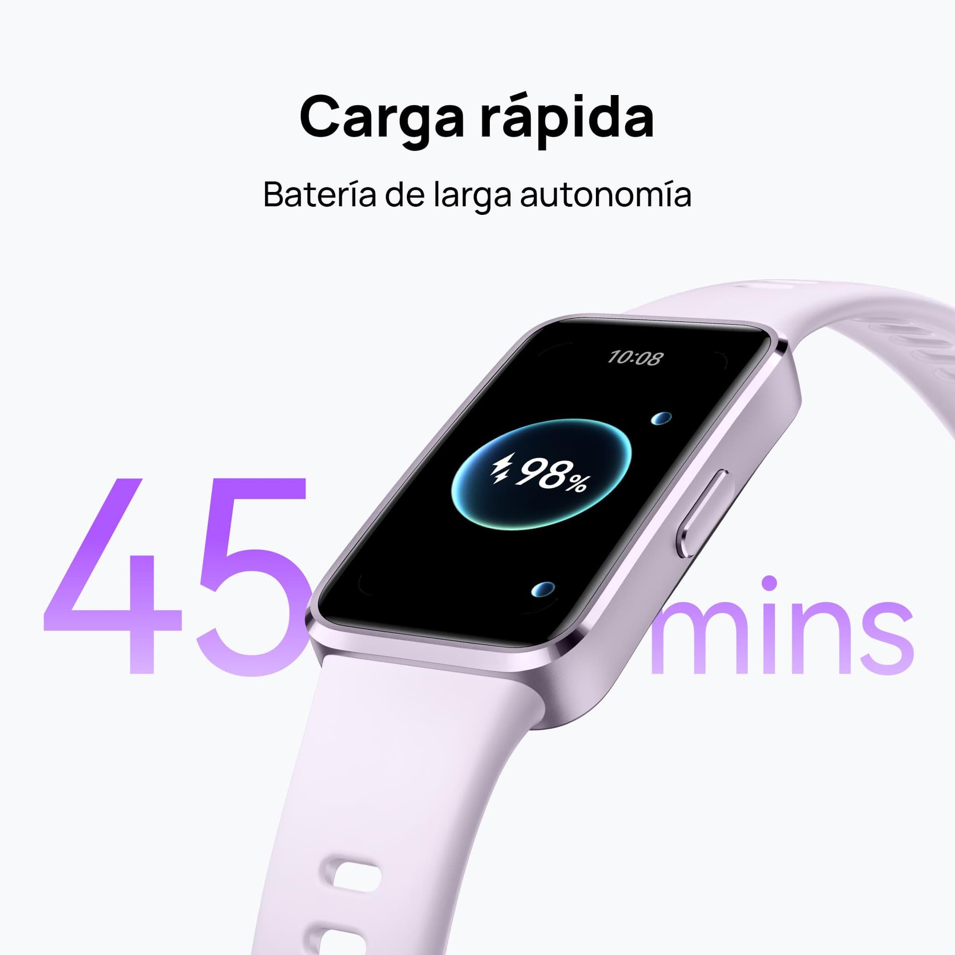 HUAWEI Band 10 Smartwatch, Monitoreo Deportivo con IA, Monitoreo de sueño avanzado, Asistente de Bienestar Emocional, Carga rápida, Compatible con iOS y Android, Negro Polimero thumbnail 7
