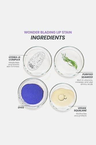 Wonderskin Wonder Blading Lip Stain Peel Off Masque – Teinte À Lèvres Nue Longue Durée, Imperméable Et Résistante Au Transfert, Finition Mate (Whimsical Masque) thumbnail 8