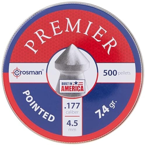Crosman 7-P577 Pointed .177-Caliber Pellets, Lead(500-Count) thumbnail 4