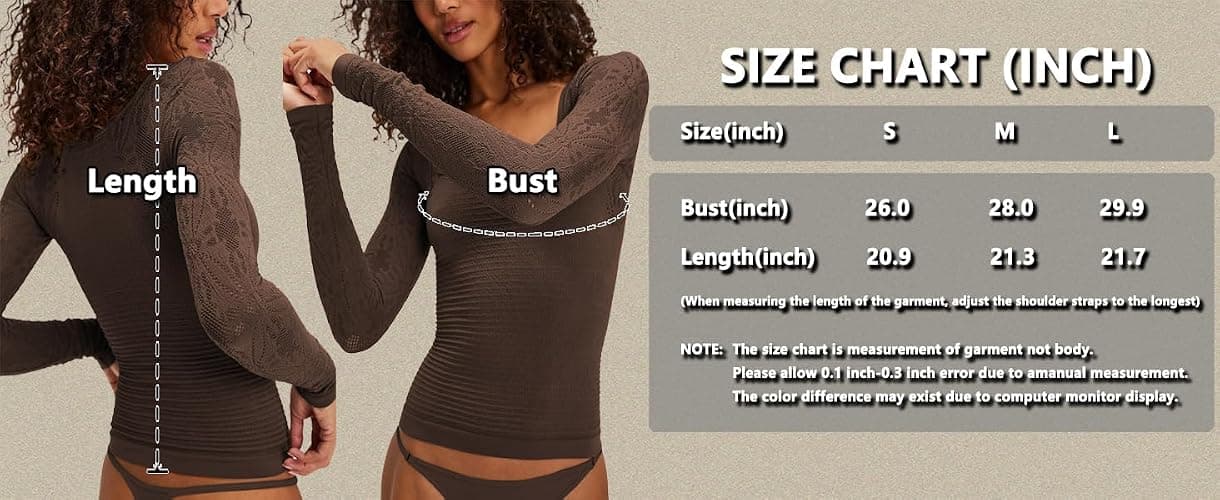 Jar of Love Womens Long Sleeve Shirts Scoop Neck Slim Fit Seamless Casual Fall Cute Tops for Women 2025 thumbnail 6