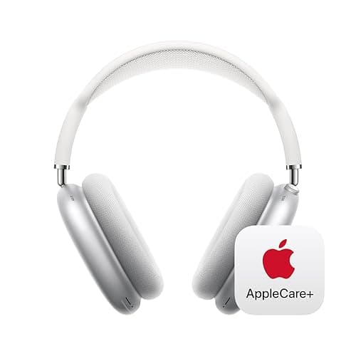 Apple AirPods Max Wireless Over-Ear Headphones with AppleCare+ (2 Years) - Silver