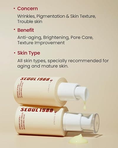 K-SECRET SEOUL 1988 Retinal Serum – Formulated with Advanced Retinal Liposome 2% and 58% Black Ginseng Extract | Fine Lines and Skin Texture Care Serum | Korean Skincare, 30ml / 1.01 fl oz thumbnail 4