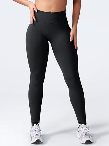 VOYJOY Women Seamless Impact Leggings Scrunch Workout Leggings Medium Waist Tummy Control Butt Lifting Gym Yoga Pants thumbnail 4