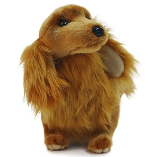 MY DOG Mini - Dachshund Brown - Premium Dog Stuffed Animal - Lifelike & Realistic thumbnail 2