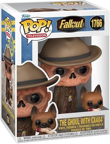 POP & Buddy: Fallout - The Ghoul with CX404 Funko Vinyl Figure (Bundled with Compatible Box Protector Case) Multicolor 3.75 inches thumbnail 2